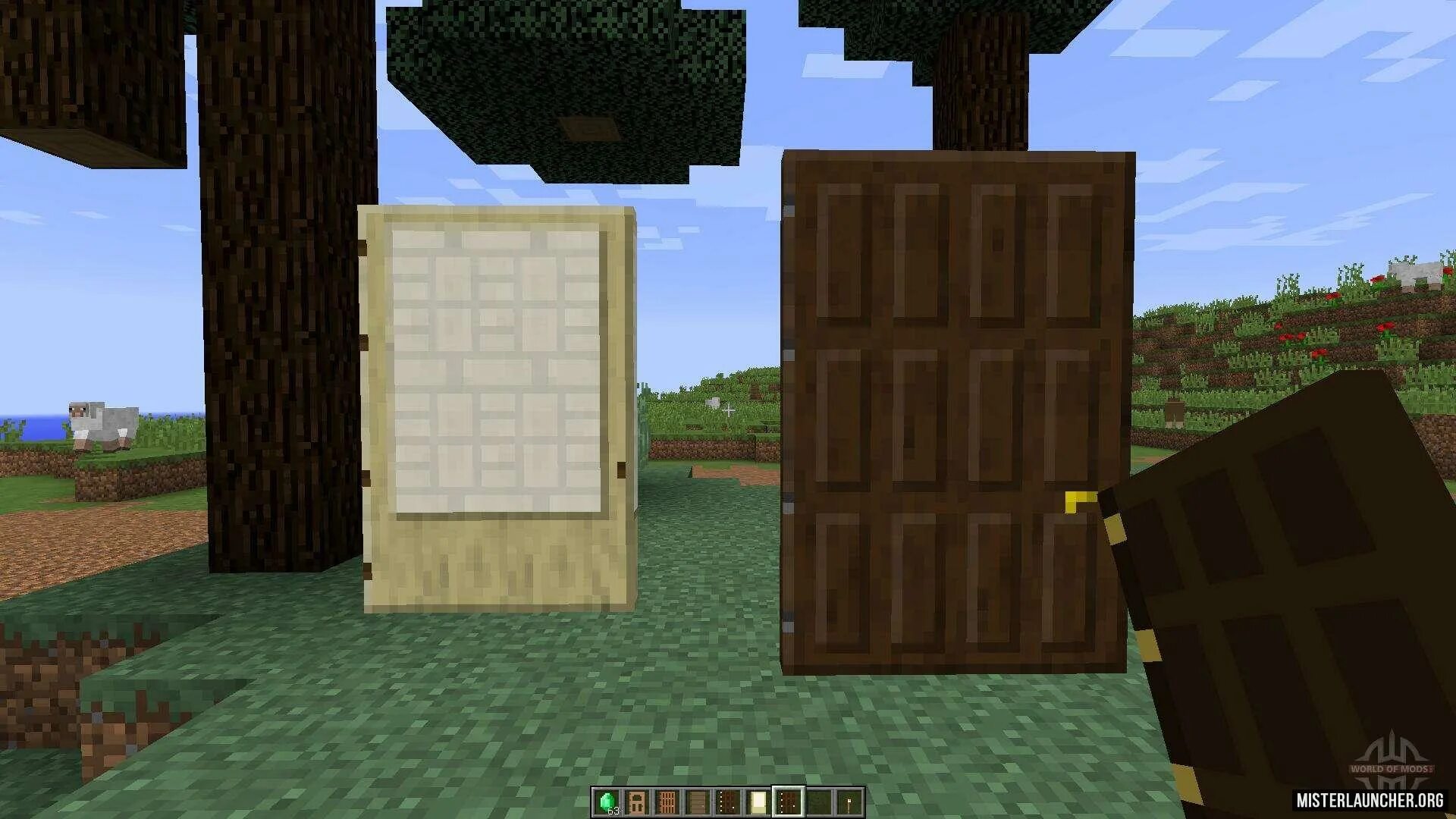 Двери майнкрафт 1.7 10. Мод Tall Doors. Tall Doors Mod 1.12.2. Майнкрафт мод Tall Doors. Мод на big Doors 1 16 5.