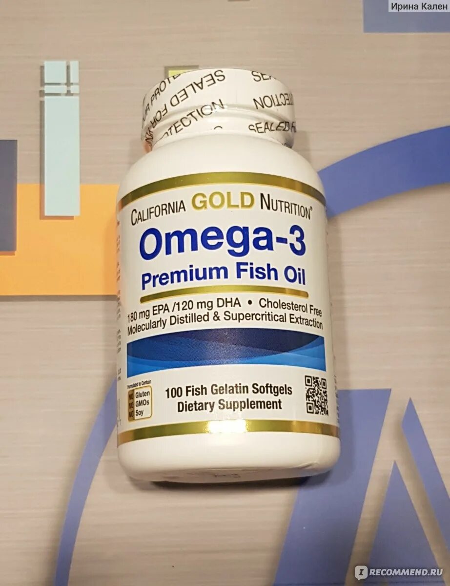 California Gold Nutrition Omega-3 Premium Fish Oil капсулы отзывы. California Gold Nutrition Omega-3 Premium Fish Oil, 100 шт инструкция по применению.