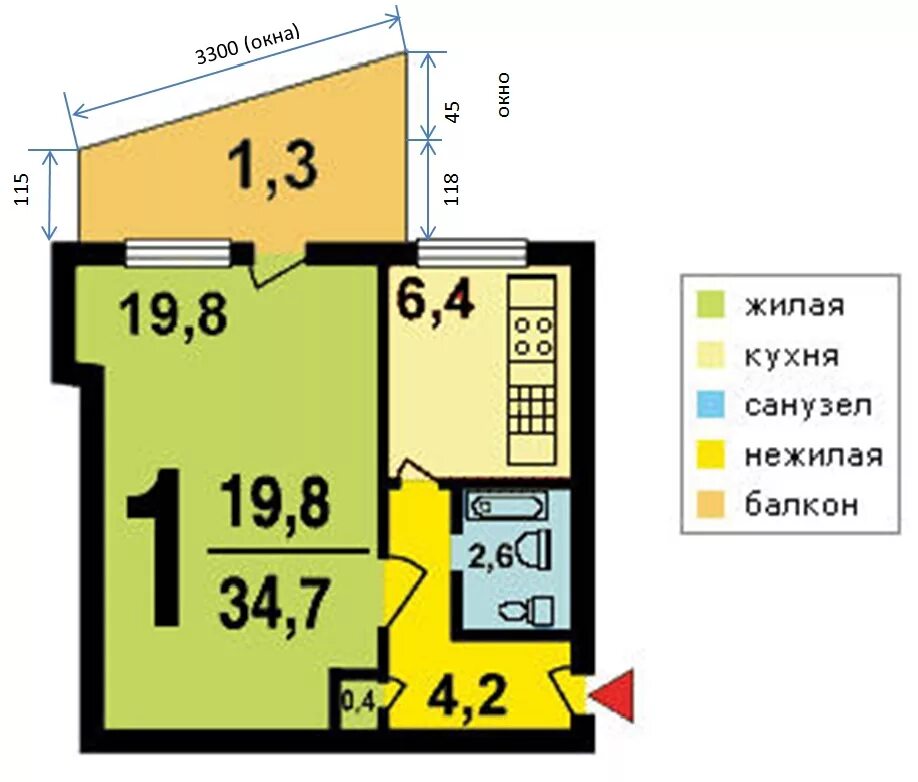 Планировка квартиры 1 515. 1-515/9м. Хрущёвка блочная i-515 планировка. Панельный дом i-515/9ш планировка. Планировка квартиры 1 515.