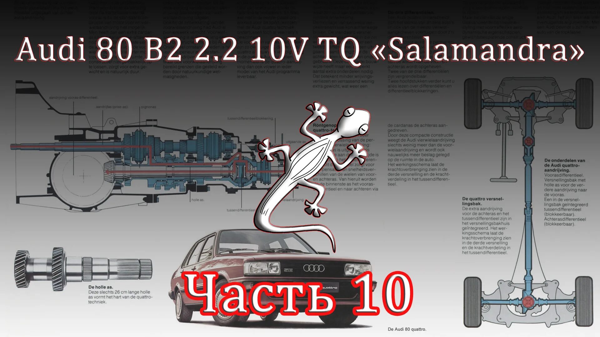 Полный привод кватро ауди. Трансмиссия Ауди 80 кватро. Audi 80 quattro трансмиссия. Полный привод Ауди кватро 80. Audi quattro трансмиссия.