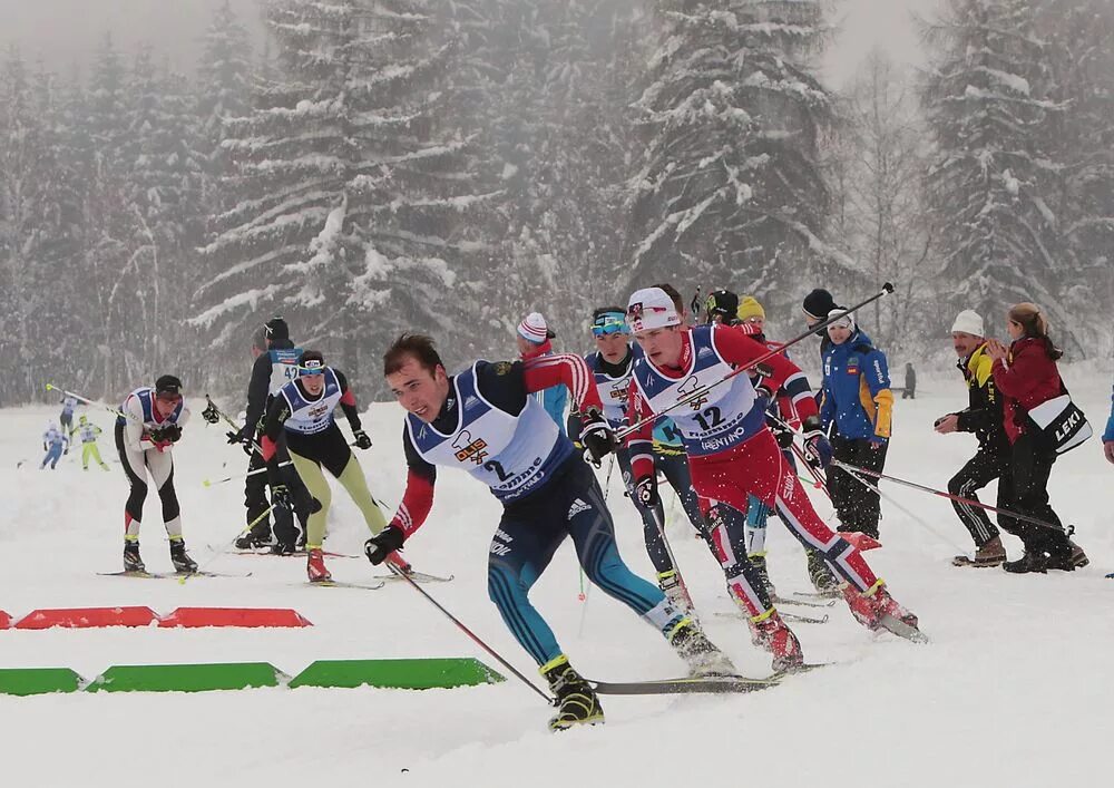 юниорская лыжная гонка