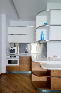 Угловая кухня ниша