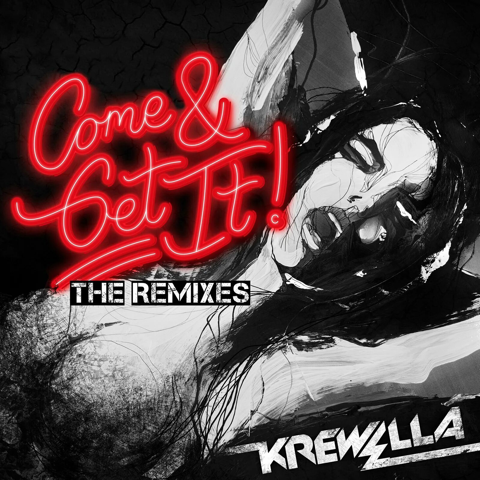 I will get it. Come and get it. krewella. krewella logo. razihel remix.