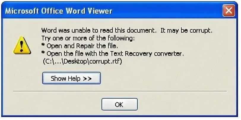Unable to open file