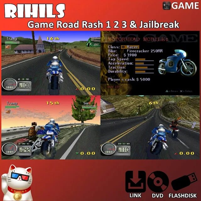 Одно из нововведений игры road rash 3. Игра Road Rash. Road Rash: Jailbreak игра. Road Rash ps2. Road Rash Jailbreak ps1.