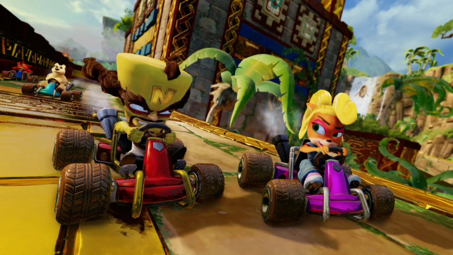 Игра Activision Nintendo crash Team Racing Nitro-fueled. Crash Bandicoot Racing. Краш бандикут гонки.