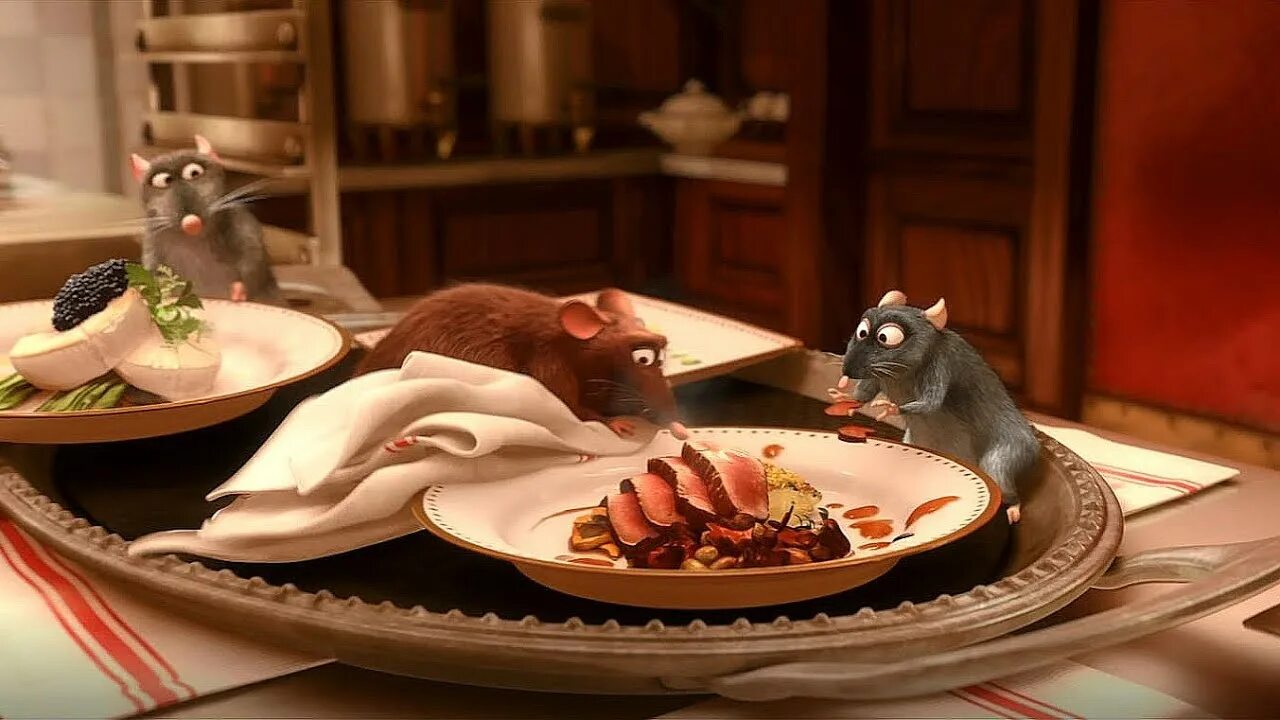 Рататуй Ratatouille 2007. Крыса из мультика рататуй