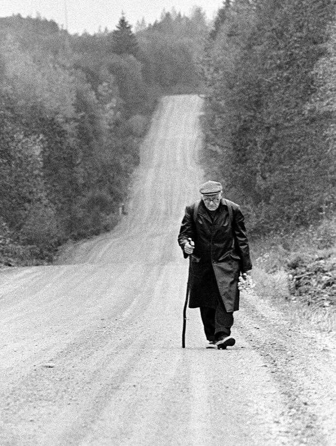 Странник идет по дороге. Старик идет по дороге. Одинокий старик на дороге. Старушка идет по дороге. Остановившись старик