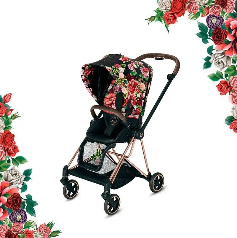 Cybex flowers. Cybex spring blossom. cybex blossom dark. cybex mios spring blossom. cybex stroller.