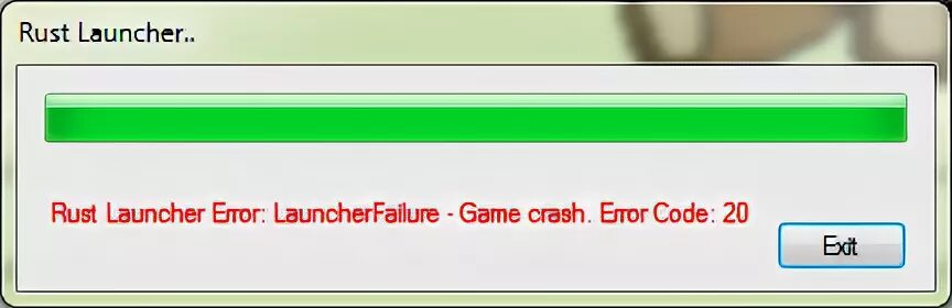 Failed launcher game. Лаунчер раст. Connection attempt failed Rust. Rust Startup Error. Что делать если при загрузке на сервер раст вылетает.