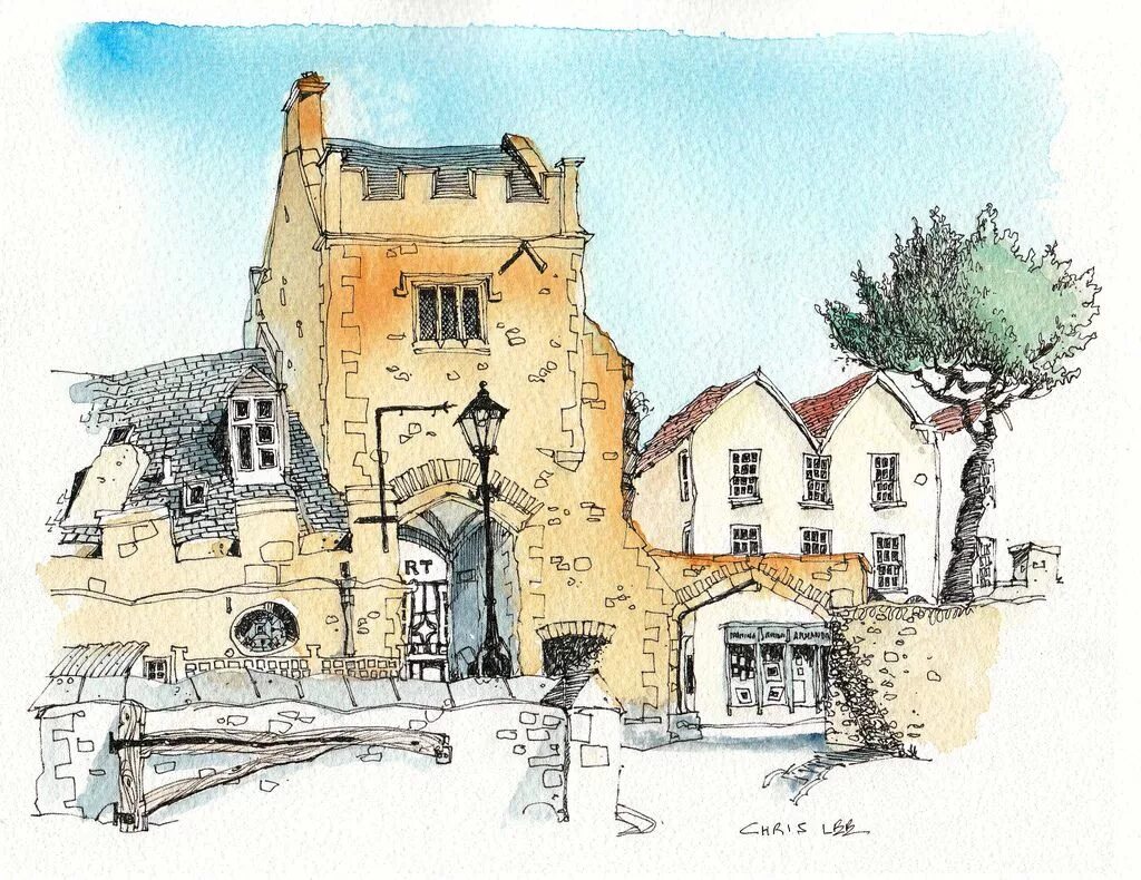 Архитектурные зарисовки. Архитектура старого города рисунок. Замок скетч. Detlev nitschke города европы акварели. Архитектура старого города рисунок.