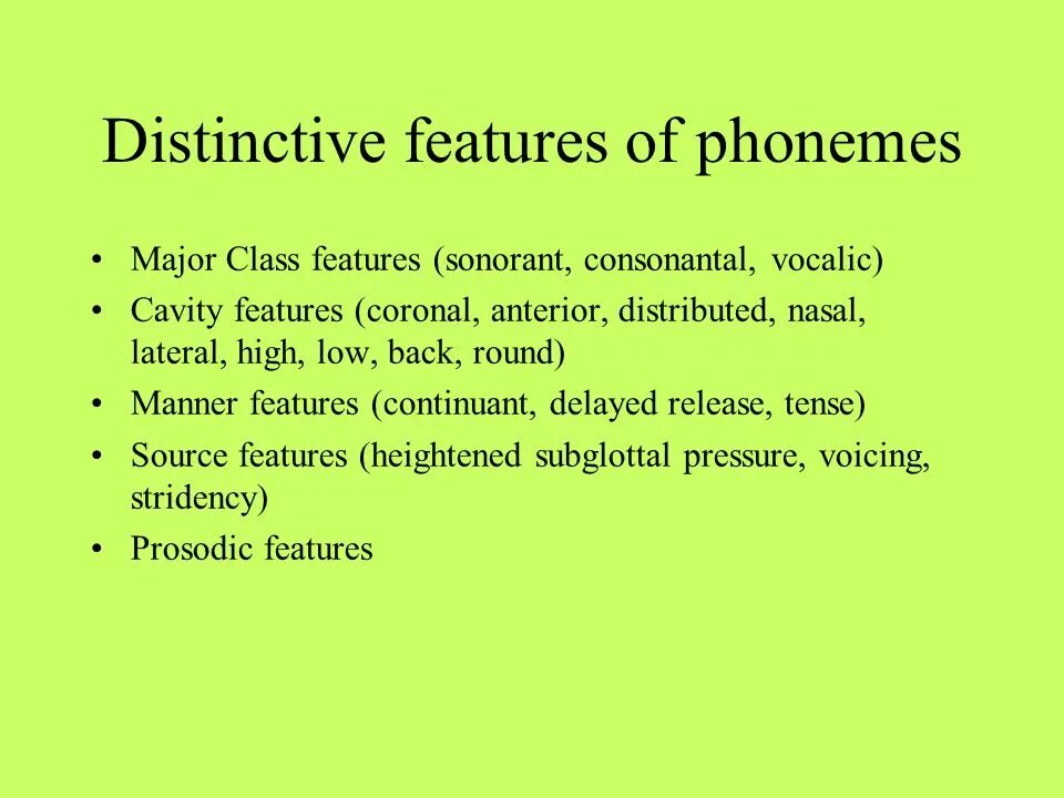 Distinctive features. Distinctive features of phoneme. Distinctive and non-distinctive features of phoneme.. Distinctive features of consonants. Non distinctive features of consonants.