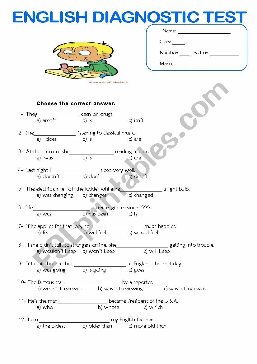 Тест по английскому номер 8. Diagnostic Test English. Diagnostic Tests английский язык. Diagnostic Test английский 8. Diagnostic Test английский 5.