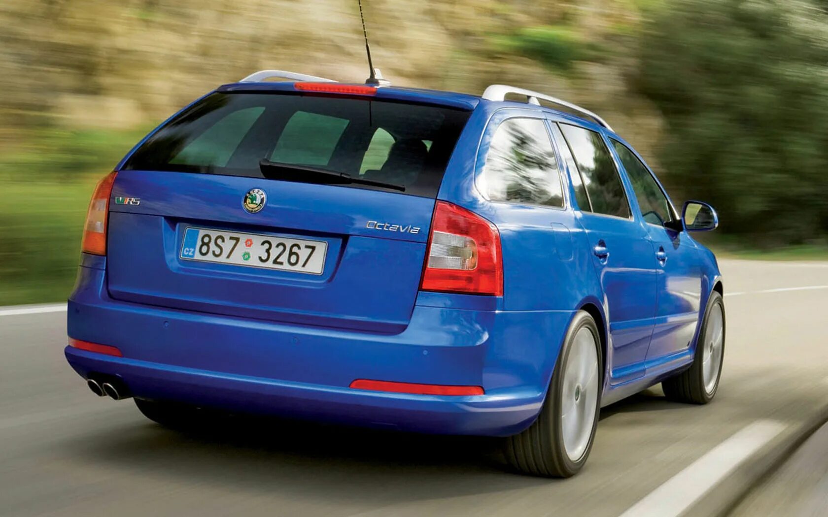 Skoda Octavia Combi. Skoda Octavia RS 2009. Octavia Combi RS.