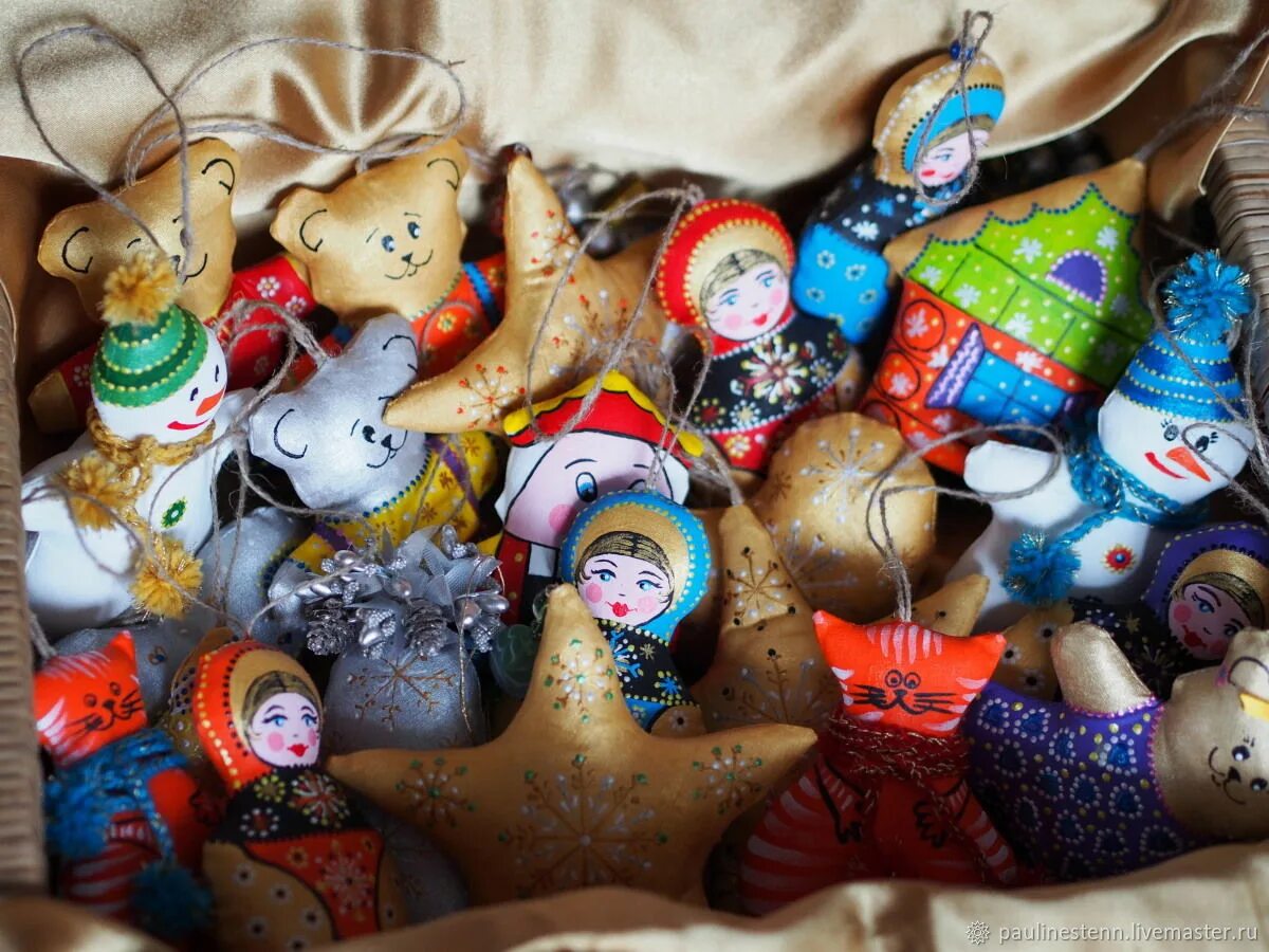 Елочные игрушки москва. Новогодние игрушки. фигурные елочные игрушки. мастер класс новогодняя игрушка. шелковые елочные игрушки.