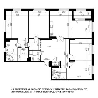 Планировка 4 квартиры