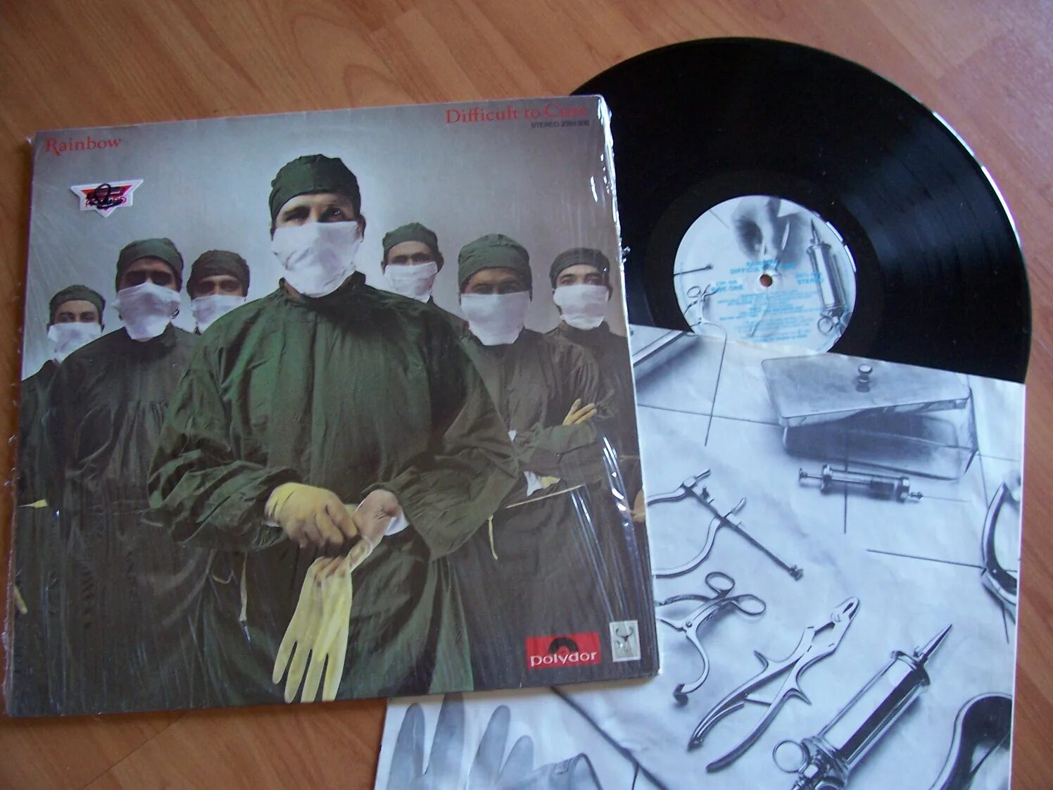 Difficult to Cure (1981) Rainbow буклеты. Blackmore Ritchie Rainbow - 1981 - difficult to Cure.