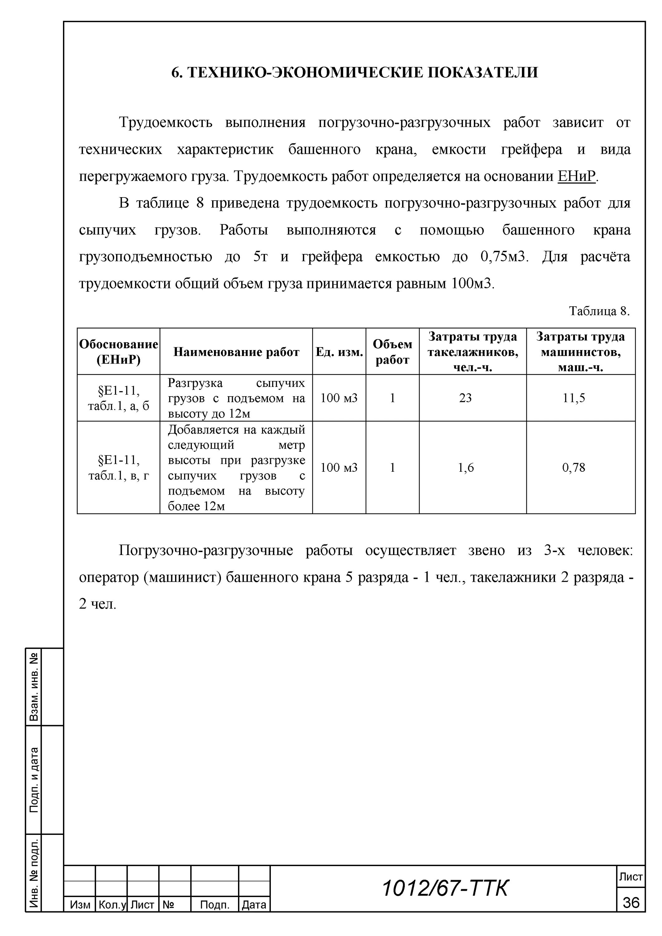 Технологическая карта производства погрузочно разгрузочных работ Технологическая карта музыка
