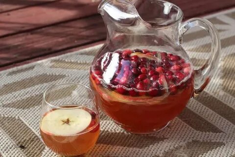 Компот из яблок и брусники на зиму