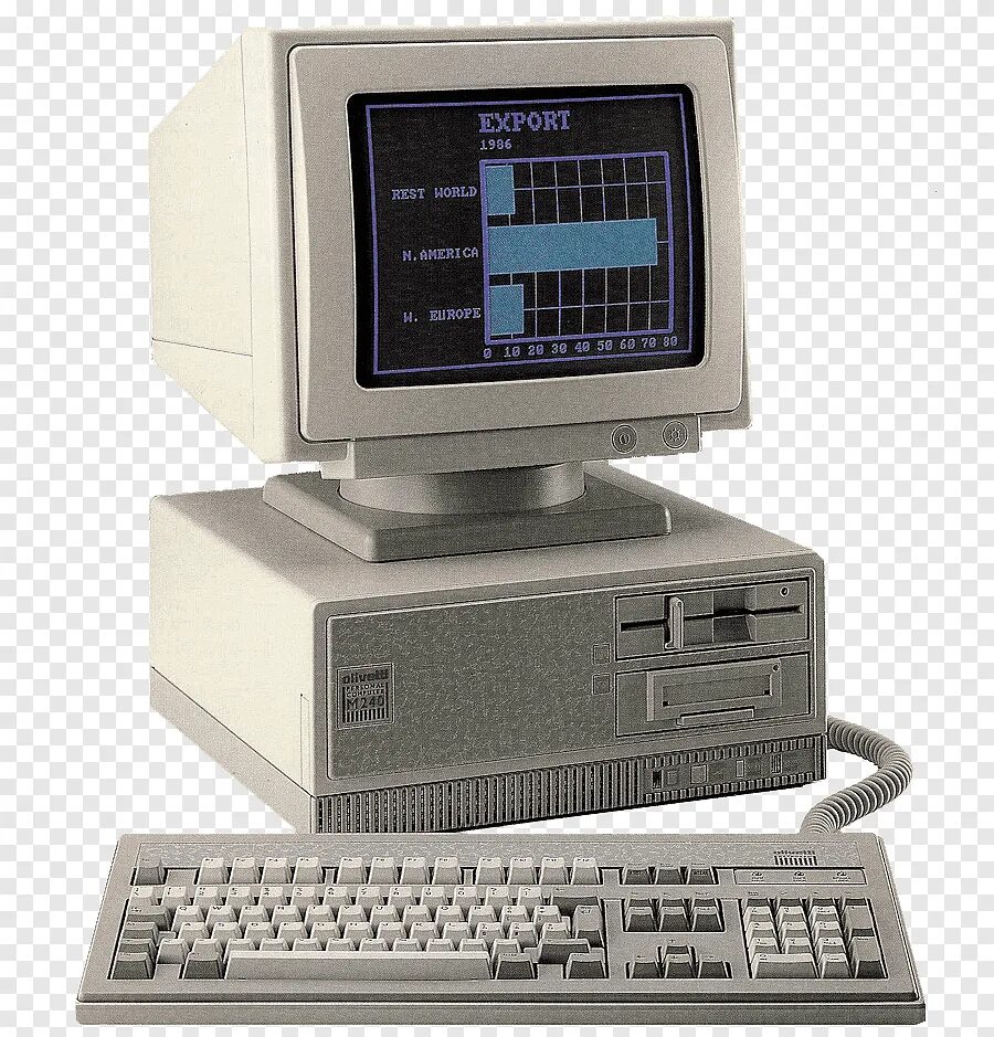 Как назывался 1 персональный компьютер. Intel 8086 компьютер. IBM PC 8086. Olivetti m24. IBM-PC на основе процессора 8086.