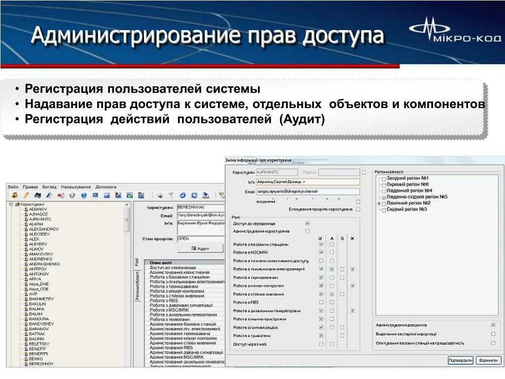 Система прав доступа. Администрирование прав пользователей. Настройка прав доступа. Аудит прав доступа. Расширение прав доступа