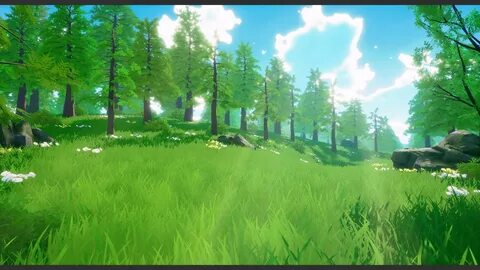 Трава unreal engine