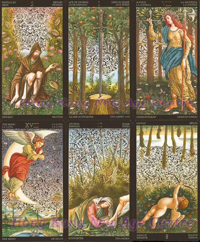 золотое таро боттичелли