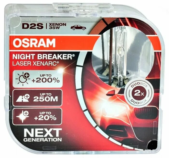 Osram d2s Xenarc Night Breaker Laser (+200%). Osram Xenarc Night Breaker Laser d1s +200 pk32d 2. Osram Xenarc Night Breaker Laser +200. Osram Xenarc Night Breaker d2s.