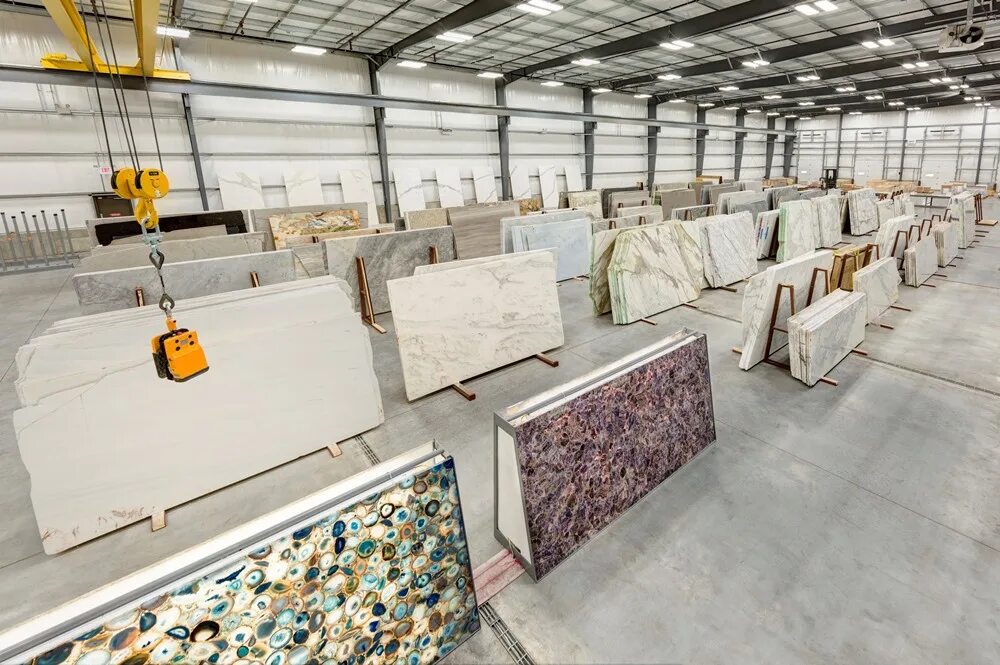 Marble factory