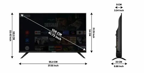 Westinghouse 106 cm (43 inches) Full HD Smart Certified Android LED TV WH43...