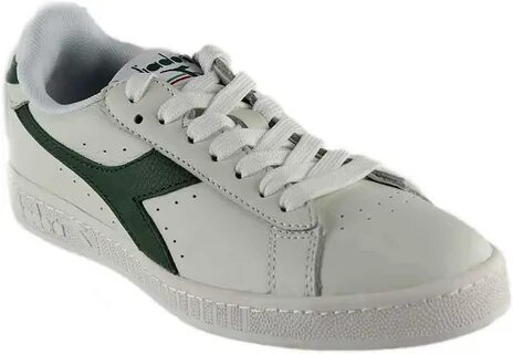Amazon.com Diadora Mens Game L Low Waxed Sneakers Shoes Casual - White - Si...