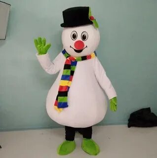 Костюм снеговика из поролона