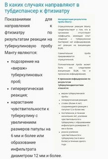Фтизиатр проба манту