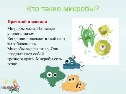 Рассказ про бактерии 3 класс