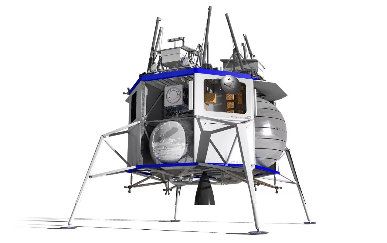 Moon сборки. Lunar Lander космический аппарат. Blue Moon посадочный модуль. Blue Moon лунный модуль. Посадочный модуль Европа Ландер.