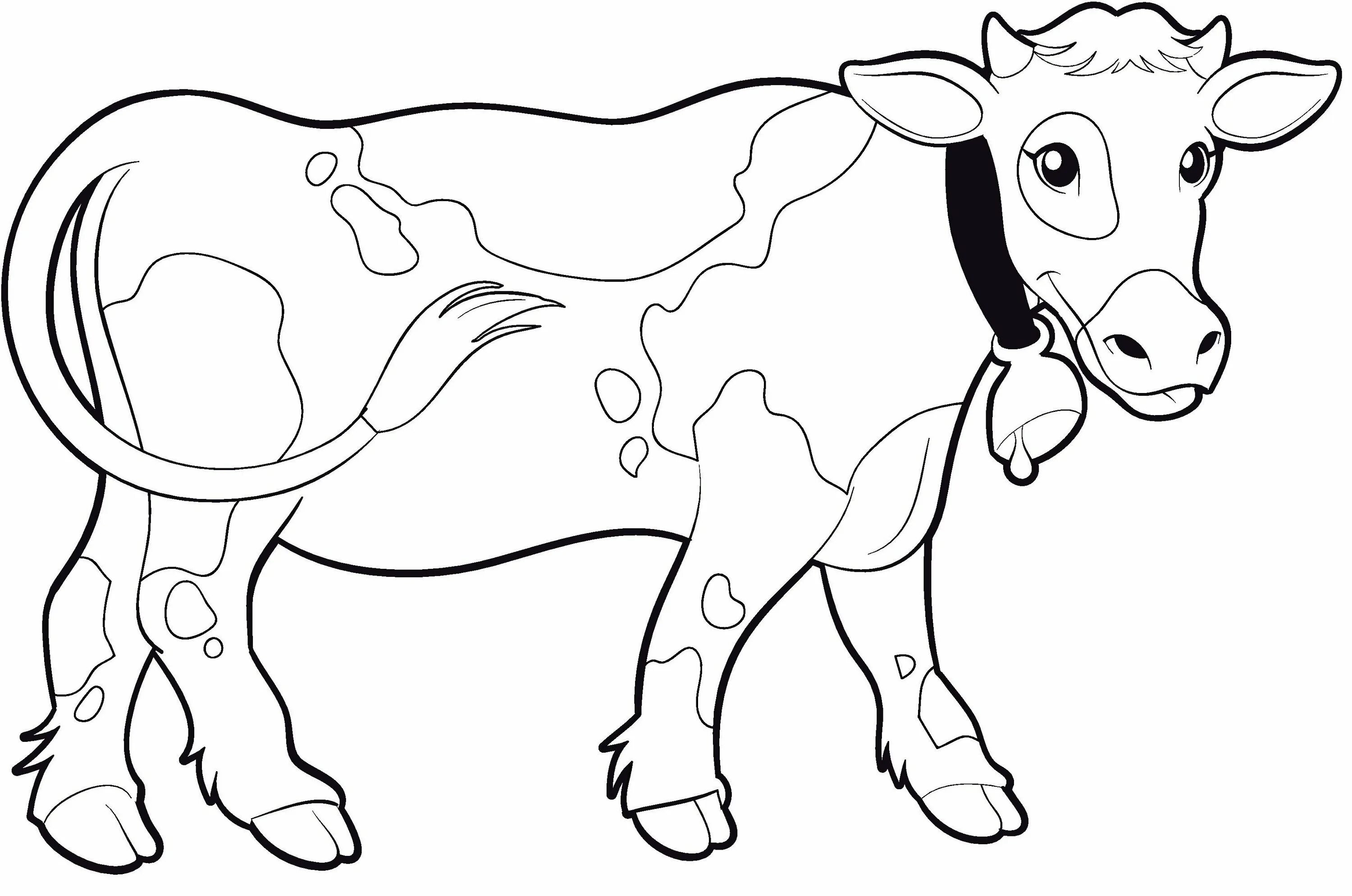 Раскраски для детей 3 года коровы. Раскраска корова. Корова раскраска для детей. Корова раскраска для малышей. Korova raskrazka dla detey.