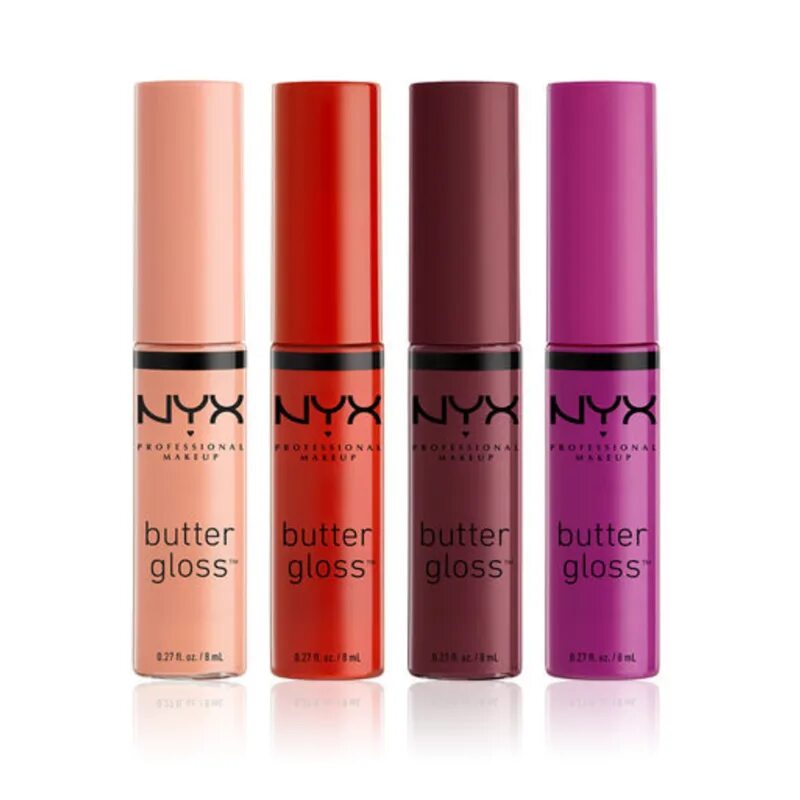 Блеск для губ nyx. НИКС баттер Глосс. NYX Butter Gloss. NYX Praline блеск. NYX Butter Lip Gloss.