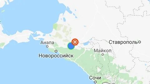 Расстояние от анапы до новороссийска