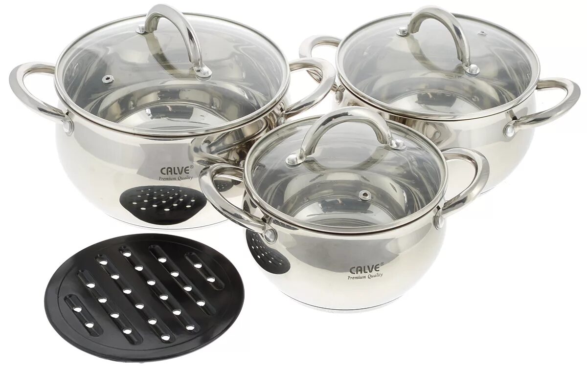 Набор посуды berghoff downdraft, 7 предметов. Набор кастрюль calve cl-1051 нержавеющая сталь. Risoli optima 40 см. Набор посуды berghoff hotel line 1112000 12 пр. Набор посуды vitesse chantal.