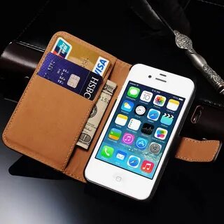 Чехол бумажник для iphone