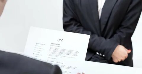 Job interview cv