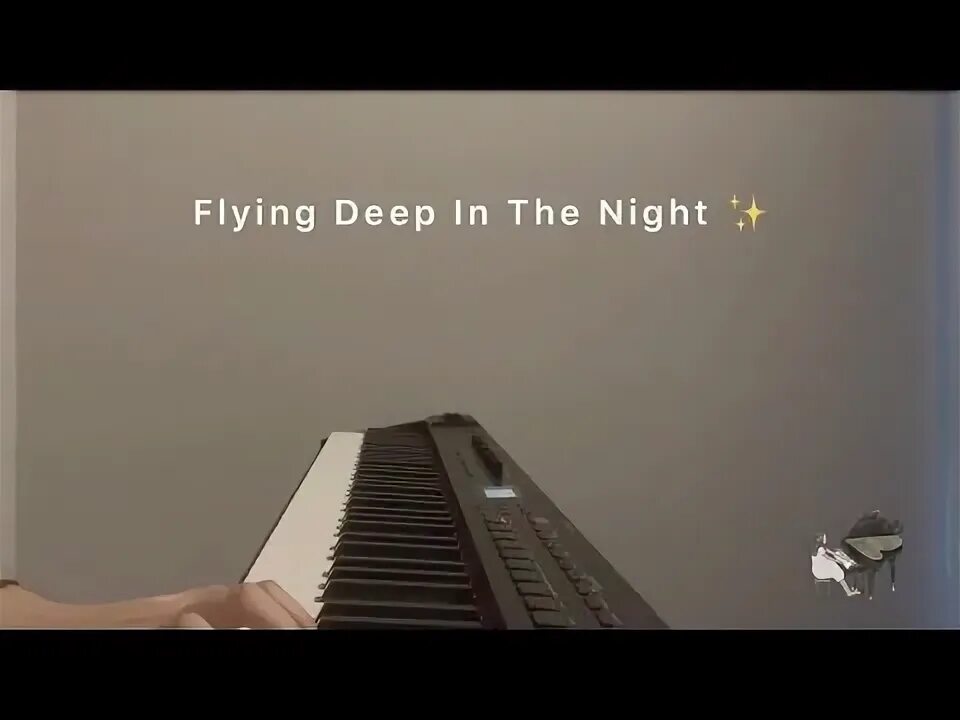 Flew deep. 깊은 밤을 날아서 flying, deep in the night kyuhyun.