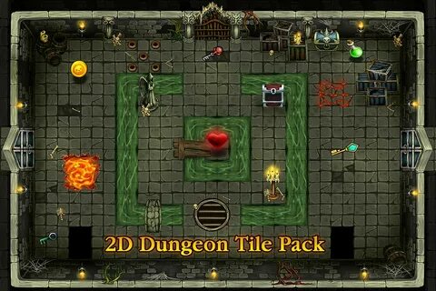 2d dungeon tiles