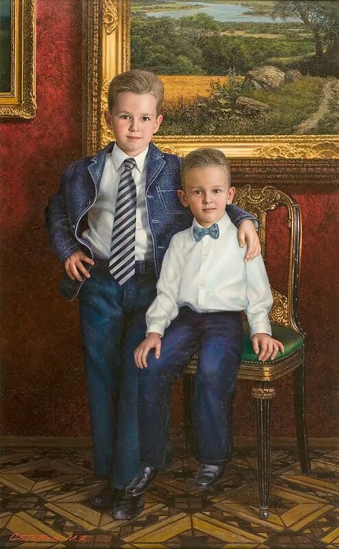 зинаида серебрякова картины. портрет брата. сатаров портреты. зинаида серебрякова. братья портрет.