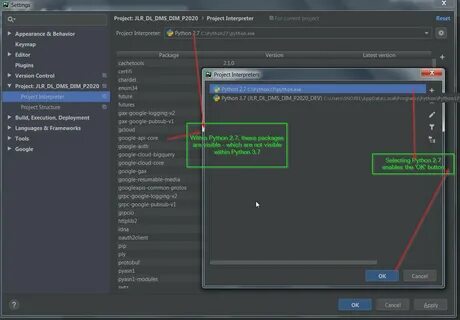 Настройка pycharm для python