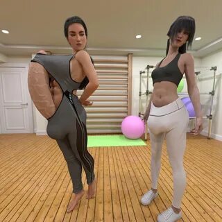 HeartseekerArt on Twitter: "R-18 Brooklyn and her step-mom #bulge 巨 玉 ふ...