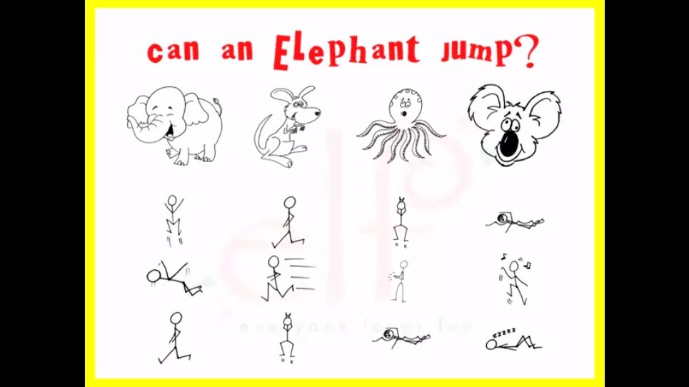 An Elephant can Jump. An Elephant can 2 класс. An Elephant can продолжить. A eleqhant can.