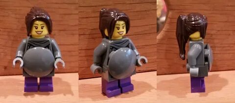 Representing pregnancy on LEGO minifigs. 