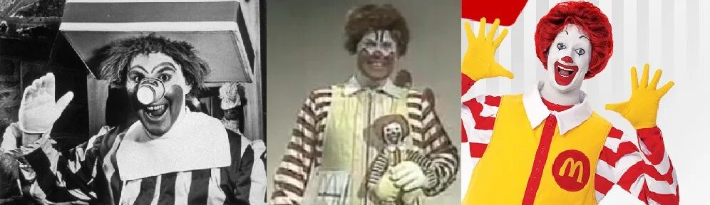 Первый Рональд Макдональд. Клоун Рональд Макдональд. Рональд Макдональд 1963. Реклама клоун