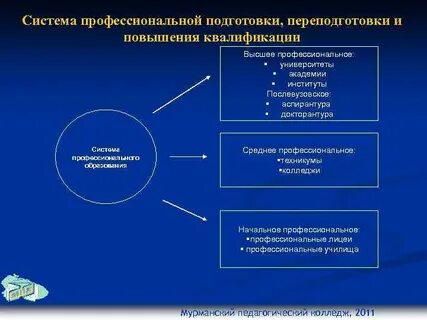 Профессиональное обучение и переподготовка персонала